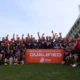 Hong Kong players celebrate defeating Korea 70-22 in the final round of the Asia Rugby Championship 2025. PHOTO/world rugby