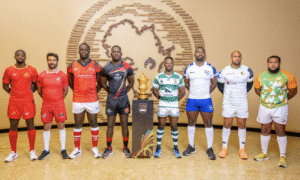 Rugby africa Cup participating team captains