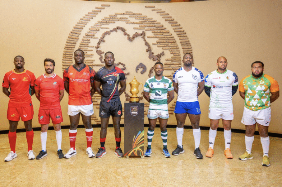 Rugby africa Cup participating team captains