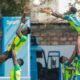 Kabras RFC and KCB Rugby contest for a line-out. PHOTO/KCB Rugby/Facebook