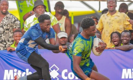 Strathmore Leos vs KCB in a past clash. PHOTO/ KCB Rugb/Facebook