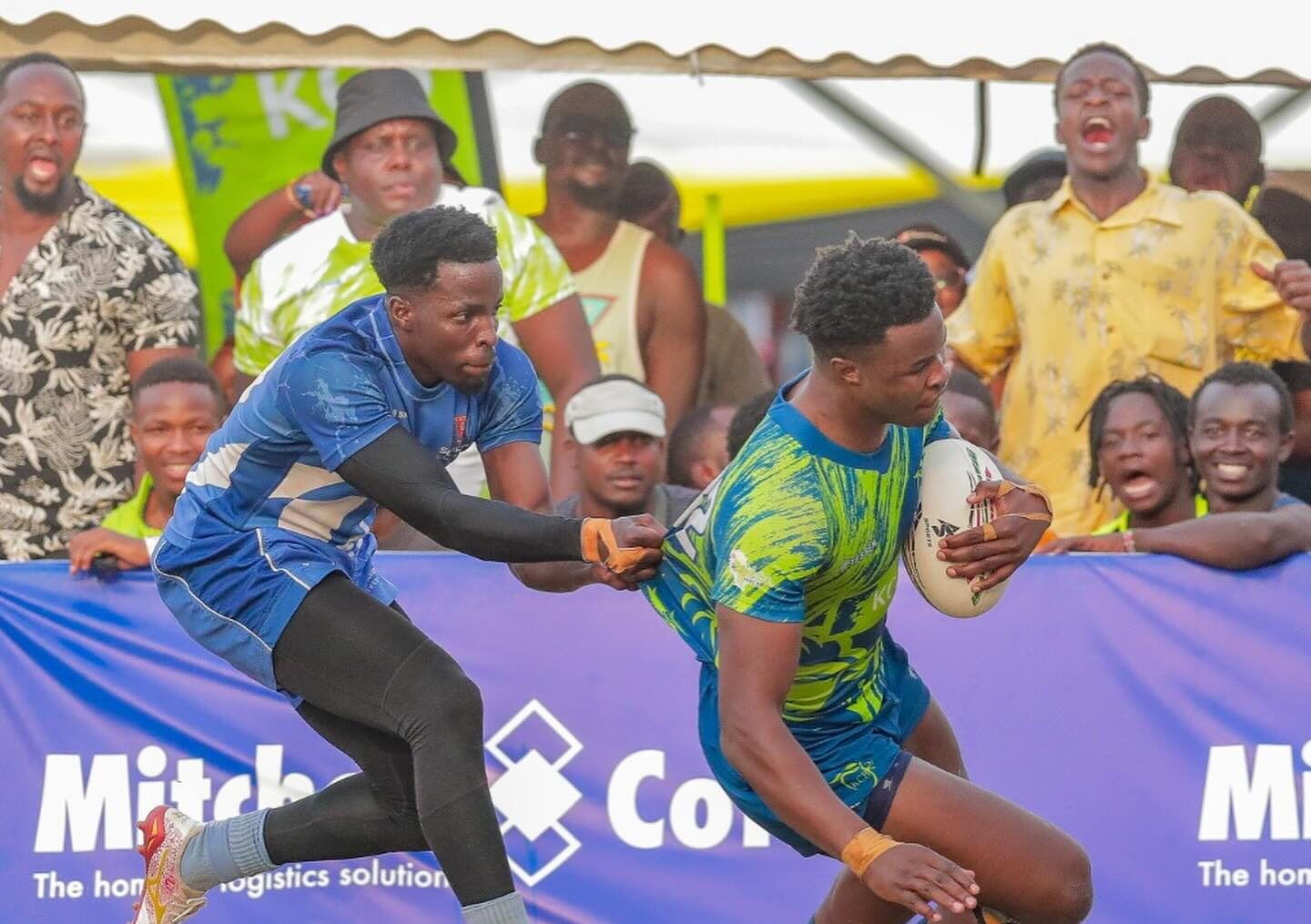 Strathmore Leos vs KCB in a past clash. PHOTO/ KCB Rugb/Facebook