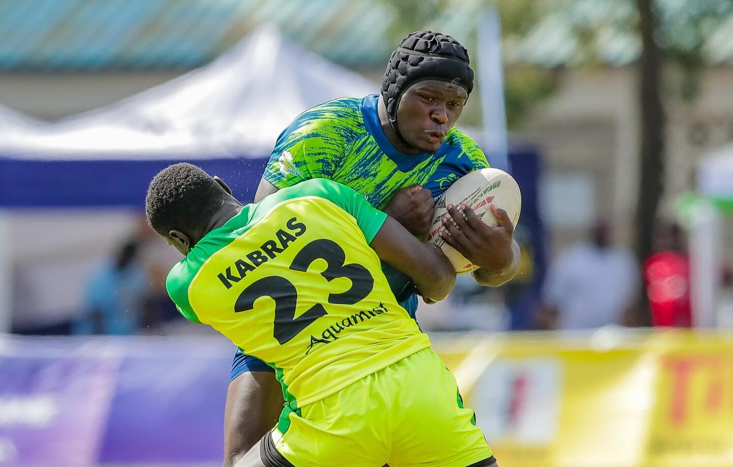 KCB Rugby forward Bob Muhati against Kabras RFC. PHOTO/KCB Rugby
