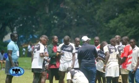 St Peter's Mumias during the KSSSA National 7s Games. PHOTO/Purity Kemunto