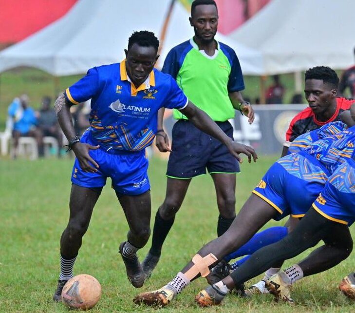 Malcolm Okello in action for Heathens. Photo/Malcolm Okello X