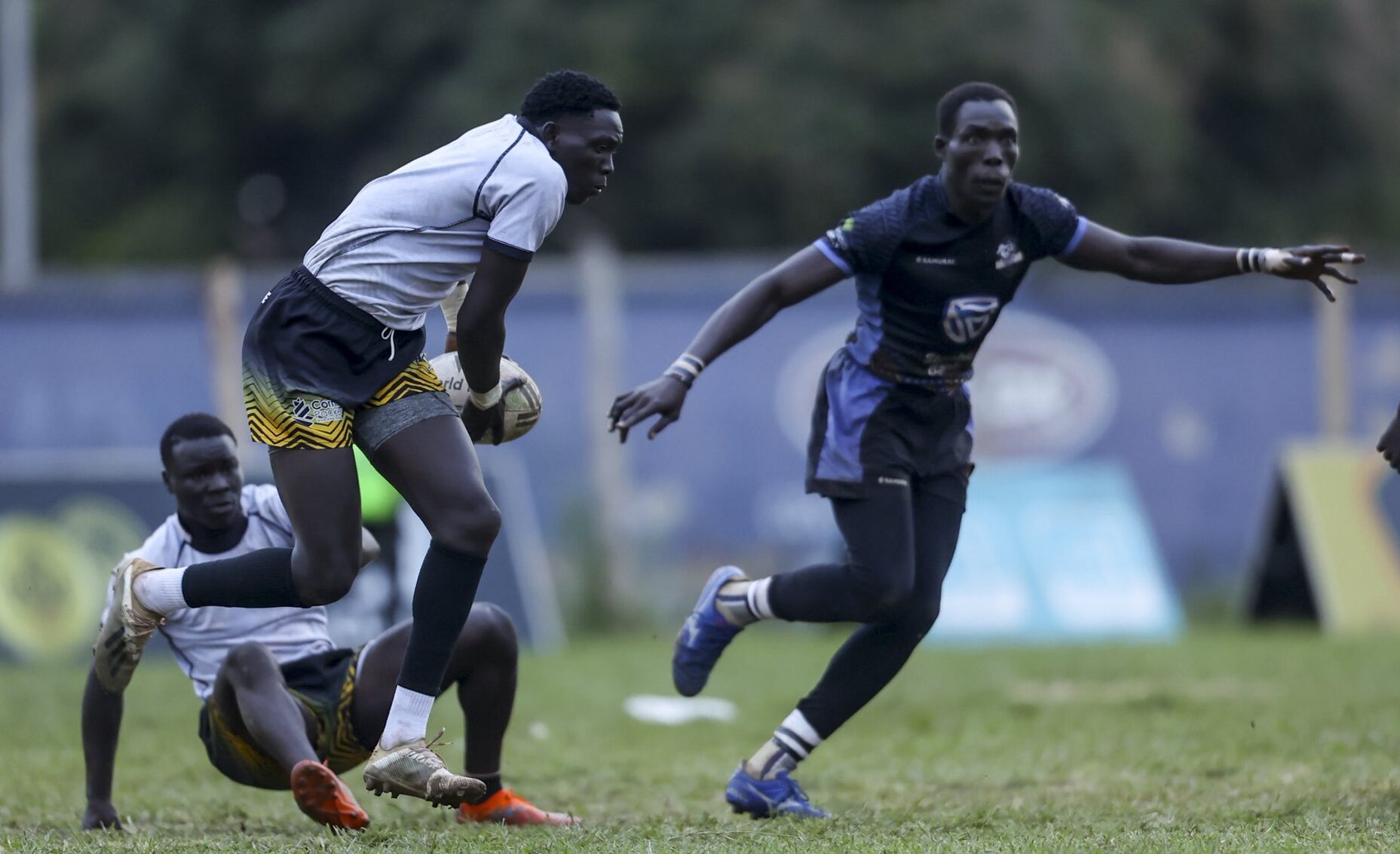 Walukuba and Black Pirates in action at the 2025 Gulu 7s. PHOTO/WALUKUBA RUGBY X
