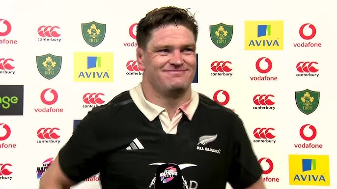 All Blacks Scott Barrett in a past rugby presser. PHOTO/You Tube