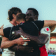 Kevin Wekesa celebrates with Monaco 7s after Dax 7s victory. PHOTO/supersevens