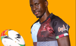 Kenya Harlequin full back Leeon Nyang. PHOTO/Sir Nyang/Instagram