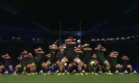 All Blacks perform haka in Rugby Championship. PHOTO/Screengrab