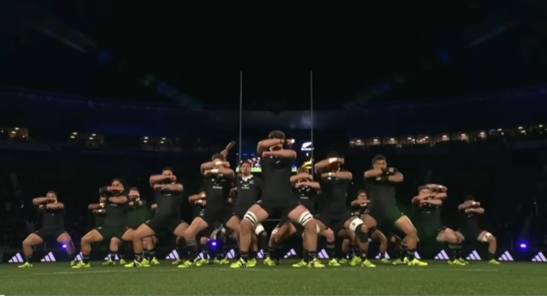 All Blacks perform haka in Rugby Championship. PHOTO/Screengrab