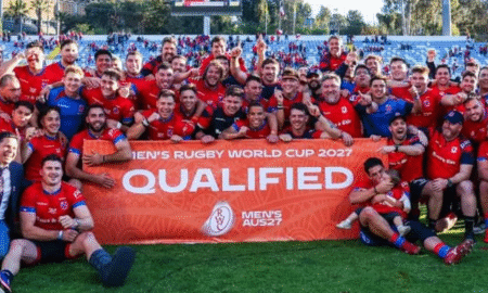 Chile after they qualified for Men's Rugby World Cup 2027. PHOTO/World Rugby