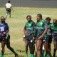 Nakuru RFC players led by Felix Okoth and Chrissant Ojwang. PHOTO/Kessy Arts