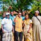 Waridi Foundation Jenipher Waridi (centre) with dignitaries during the Lamu 7s. PHOTO/Waridi Foundation