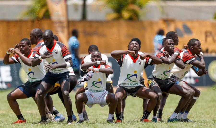 Elgon Wolves RFC before a past match in the Uganda 7s series photo/@elgonwolvesrfc/x