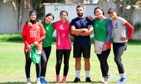 Tunisia Rugby train. PHOTO/Fédération Tunisienne de Rugby