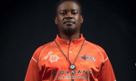 Brian Odiwuory, one of Kenya Rugby League Federation’s leading match officials. PHOTO/ rugbyleaguekenya/Instagram