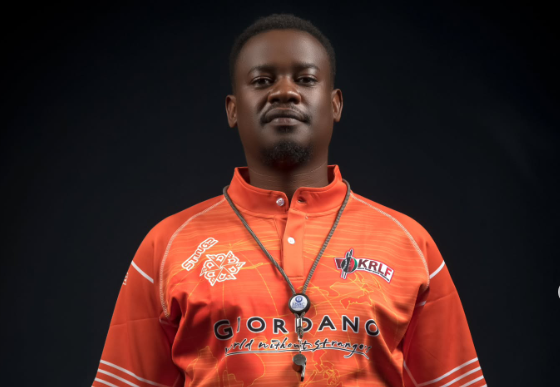 Brian Odiwuory, one of Kenya Rugby League Federation’s leading match officials. PHOTO/ rugbyleaguekenya/Instagram