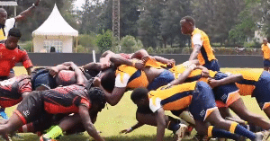 Action betwen USIU Martial-Kabete Stallions. PHOTO/Screengrab