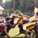 Action betwen USIU Martial-Kabete Stallions. PHOTO/Screengrab