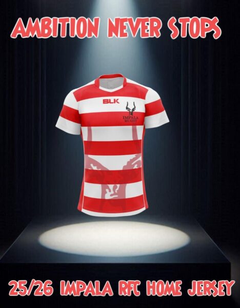 Impala RFC new Away jersey .PHOTO/IMPALA RFC