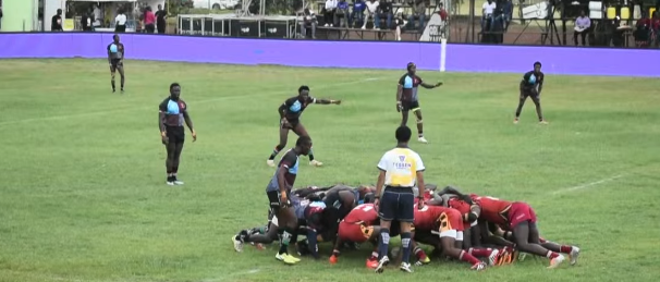 Scrum contest between Blad Blad amd Lemua Harlequin. PHOTO/Screen grab
