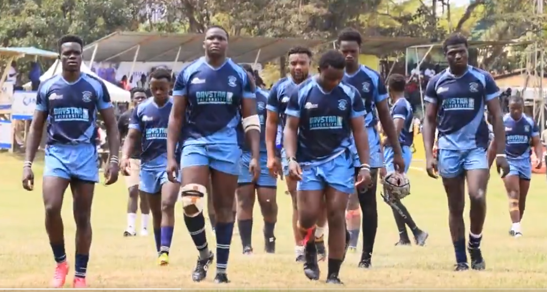 Daystar Falcons players during in past action PHOTO/Screen grab