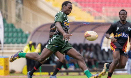 Action between Stingerz and Blak Blad. PHOTO/Betika