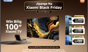 Xiaomi Kenya is officially launching the Month of All Black Fridays, setting a new benchmark