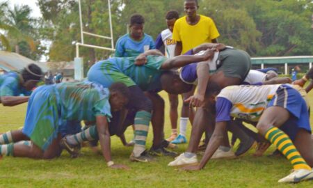 Maseno RFC in action in a past match. PHOTO/Maseno Saints RUGBY CLUB