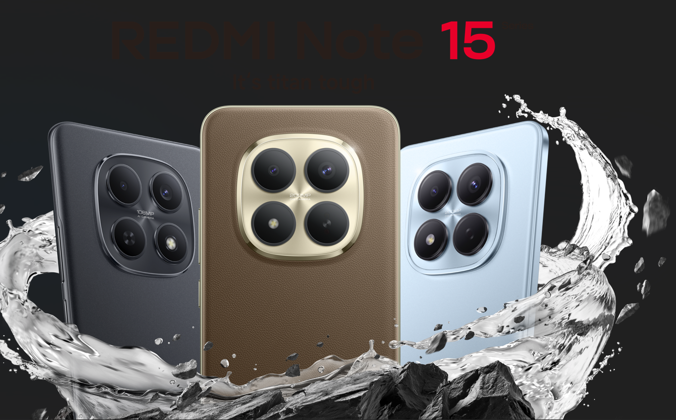 Xiaomi has announced the launch of REDMI Note 15 Series, comprising three models,  REDMI Note 15 Pro+ 5G, REDMI Note 15 Pro, and REDMI Note 15.