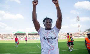 Kenya 7S forward John Okoth at Nyayo during SVNS 2. PHOTO/World Rugby
