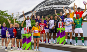 World svns Series captains after Singapore 7s. PHOTO/World Rugby