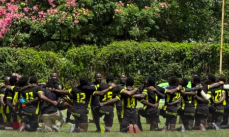 Makueni Ravens squad. PHOTO/Ravens Facebook
