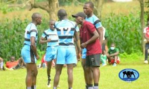 Fidel Nyota issuing instructions at Koyonzo. PHOTO/Scrummage Africa