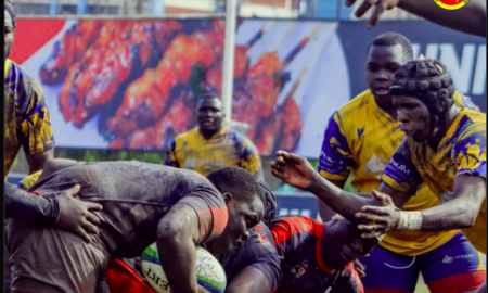 Action between Buffaloes and Heathens in the Uganda Rugby Premiership. PHOTO/ UGANDA RUGBY UNION/ X