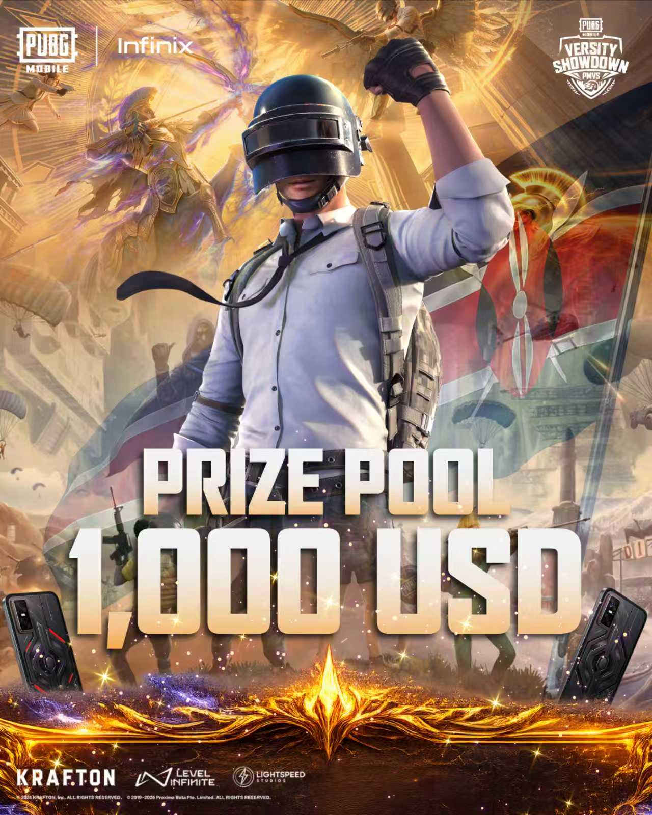 University gamers across Kenya are invited to battle for glory in the biggest PUBG MOBILE varsity competition yet.
