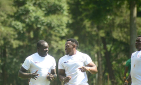 Paul Mutsami in the Kenya Simbas training. PHOTO/Scrummage Africa
