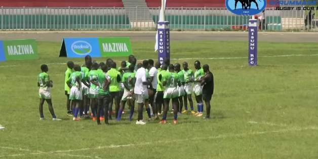 Kwale High School during the school games. PHOTO/Scrummage Africa
