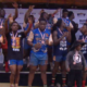 Strathmore Leos celebrate Ruff n Tuff 7s win. PHOTO/Screengrab